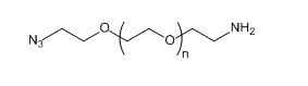 N3-PEG-NH2；α-叠氮基-ω-氨基聚乙二醇；Azide-PEG-Amine