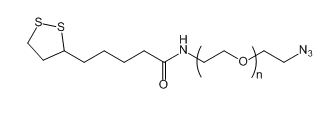 LA-PEG-N3；Lipoic acid-PEG-Azide；硫辛酸-聚乙二醇-叠氮