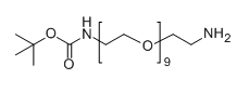 BOC-NH-PEG9-NH2；890091-43-7；Boc-N-amido-PEG9-NH2