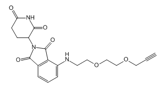 CAS: 2138439-56-0;Pomalidomide-PEG2-Propargyl;泊马度胺-二聚乙二醇-炔基