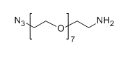 CAS No.：  1333154-77-0；N3-PEG7-NH2；Azido-PEG7-Amine