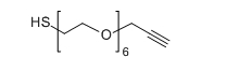 CAS：1422540-91-7；SH-PEG6-ALKYNE；Propargyl-PEG6-thiol