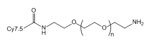 Cy7.5-PEG-NH2；Cyanine7.5-PEG-Amine；花青素Cy7.5-聚乙二醇-氨基