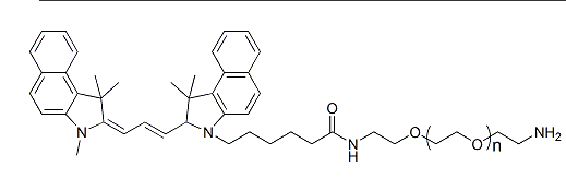 Cy3.5-PEG-NH2；Cy3.5-PEG-Amine；CY3.5-聚乙二醇-氨基