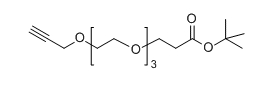 Alkyne-PEG4-CH2CH2COOtBu ； CAS ：1355197-66-8；Propargyl-PEG4-CH2CH2COOtBu