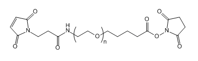 Mal-PEG-SVA；马来酰亚胺-聚乙二醇-琥珀酰亚胺戊酸酯；Maleimide-PEG-Succinimidyl valerate