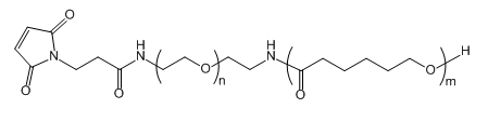 PCL(12K)-PEG-Mal；聚己内酯(12K)-聚乙二醇-马来酰亚胺；Polycaprolactone(12K)-PEG-Maleimide