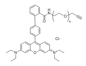 RB-PEG-ALKYNE；罗丹明B-聚乙二醇-炔基；Rhodamine B-PEG-Alkyne