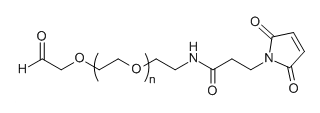 CHO-PEG-Mal；α-醛基-ω-马来酰亚胺基聚乙二醇；Aldehyde-PEG-Maleimide