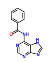 N6-苯甲酰基腺嘌呤	 