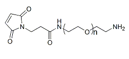 Mal-PEG-NH2，马来酰亚胺-聚乙二醇-氨基，Maleimide-PEG-Amine