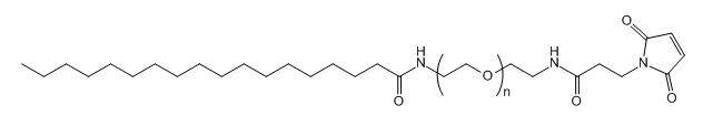 STA-PEG-Mal；单硬脂酸-聚乙二醇-马来酰亚胺；Monostearate-PEG-Mal