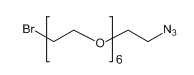 CAS：2062663-64-1；Br-PEG6-N3；溴代-六聚乙二醇-叠氮