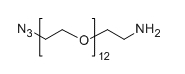 N3-PEG12-NH2；Azido-PEG12-Amine；叠氮-十二聚乙二醇-氨基