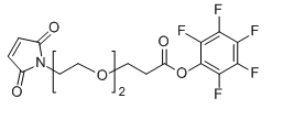 CAS No.：  1807512-47-5，Mal-PEG2-PFP的介绍