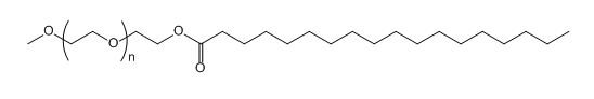 mPEG-STA；甲氧基聚乙二醇-单硬脂酸；mPEG-Stearic acid