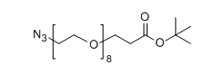 1623791-99-0；N3-PEG8-CH2CH2COOtBu；叠氮-八聚乙二醇-丙酸叔丁酯