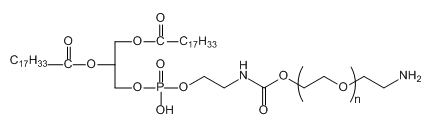 DOPE-PEG-NH2；二油酰磷脂酰乙醇胺-聚乙二醇-氨基