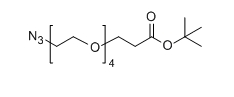 581066-04-8；N3-PEG4-CH2CH2COOtBu；叠氮-四聚乙二醇-丙酸叔丁酯