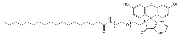 STA-PEG-FITC；单硬脂酸-聚乙二醇-荧光素；Monostearate-PEG-FITC