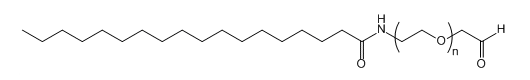 STA-PEG-CHO；单硬脂酸-聚乙二醇-醛基；Stearic acid-PEG-Aldehyde