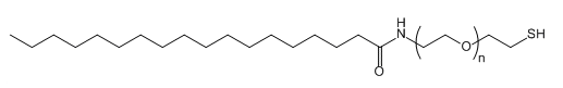 STA-PEG-SH；单硬脂酸-聚乙二醇-巯基；Stearic acid-PEG-Thiol