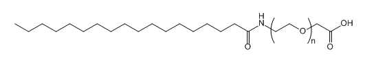 STA-PEG-COOH；单硬脂酸酯-聚乙二醇-羧基；Monostearate-PEG-COOH