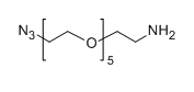 516493-93-9；N3-PEG5-NH2；Azido-PEG5-Amine；C12H26N4O5