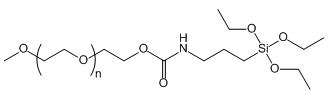 mPEG-Silane；甲氧基聚乙二醇-3-脲丙基三乙氧基硅烷