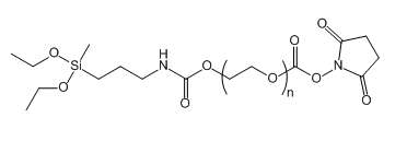Diethoxylsilane-PEG-SC；二乙氧基硅烷-聚乙二醇-琥珀酰亚胺碳酸酯；Diethoxylsilane-PEG-NHS