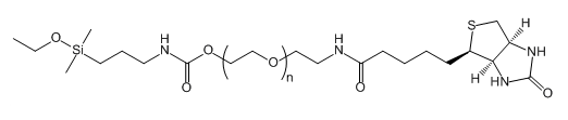 Monoethoxylsilane-PEG-Biotin；单乙氧基硅烷-聚乙二醇-生物素