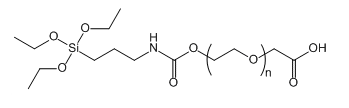 Silane-PEG-COOH；硅烷-聚乙二醇-羧基；Silane-PEG-Acetic Acid
