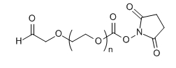 CHO-PEG-SC；ALD-PEG-SC；α-醛基-ω-琥珀酰亚胺酯基聚乙二醇