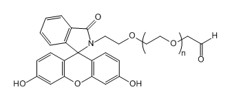 FITC-PEG-CHO；荧光素-聚乙二醇-醛基；Fluorescein-PEG-Aldehyde