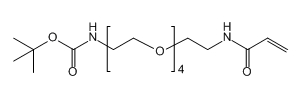 Boc-NH-PEG4-ACA；叔丁氧羰基氨基-四聚乙二醇-丙烯酰胺
