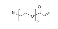 N3-PEG8-AC;Azido-PEG8-Acrylate;C19H35N3O9
