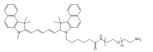 CY5.5-PEG-Amine；CY5.5-PEG-NH2；CY5.5-聚乙二醇-氨基