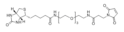 CAS No.：  1431618-70-0；Biotin-PEG3-NH-Mal的基本信息