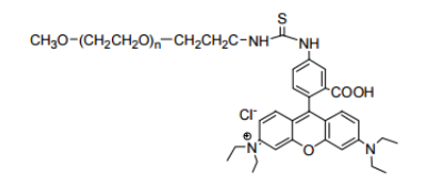 甲氧基聚乙二醇罗丹明 mPEG Rhodamine BmPEG RB UDP糖丨MOF丨金属有机框架丨聚集诱导发光丨荧光标记推荐西安齐岳生物