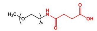  mPEG-SAA；mPEG-Succinamide Acid；甲氧基聚乙二醇琥珀酰胺酸