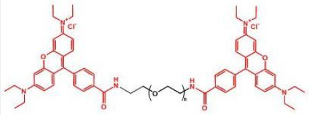 Rhodamine-PEG-Rhodamine ；二罗丹明聚乙二醇；RB-PEG-RB