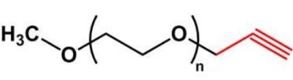 mPEG-Alkyne；mPEG-Alk；甲氧基聚乙二醇丙炔 