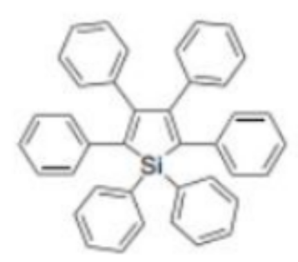 HPS  1,1,2,3,4,5-六苯基噻咯 CAS:752-28-3，AIE聚集诱导发光