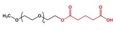 mPEG-GA；mPEG-Glutaric Acid；甲氧基聚乙二醇戊二酸酯 