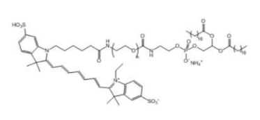 DSPE-PEG-Cy7；磷脂聚乙二醇Cy7；Cy7-聚乙二醇-二硬脂酰基磷脂酰乙醇胺