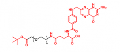 COOtBu-PEG-FA；叔丁酯聚乙二醇叶酸；FA-PEG-COOtBu