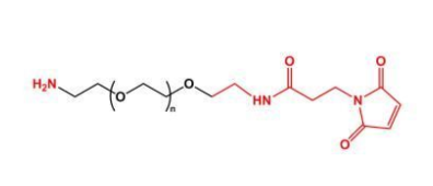 NH2-PEG-MAL，氨基聚乙二醇马来酰亚胺 ，马来酰亚胺聚乙二醇胺