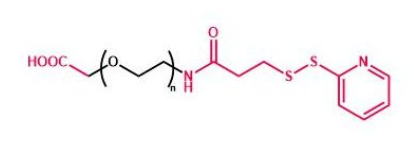 COOH-PEG-OPSS；羧基聚乙二醇巯基吡啶；PDP-PEG-COOH
