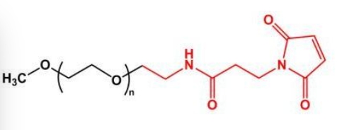 99126-64-4；mPEG-Maleimide；甲氧基聚乙二醇马来酰亚胺 