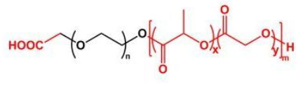 PLGA-PEG-COOH；聚乳酸-羟基乙酸共聚物聚乙二醇羧基；COOH-PEG-PLGA